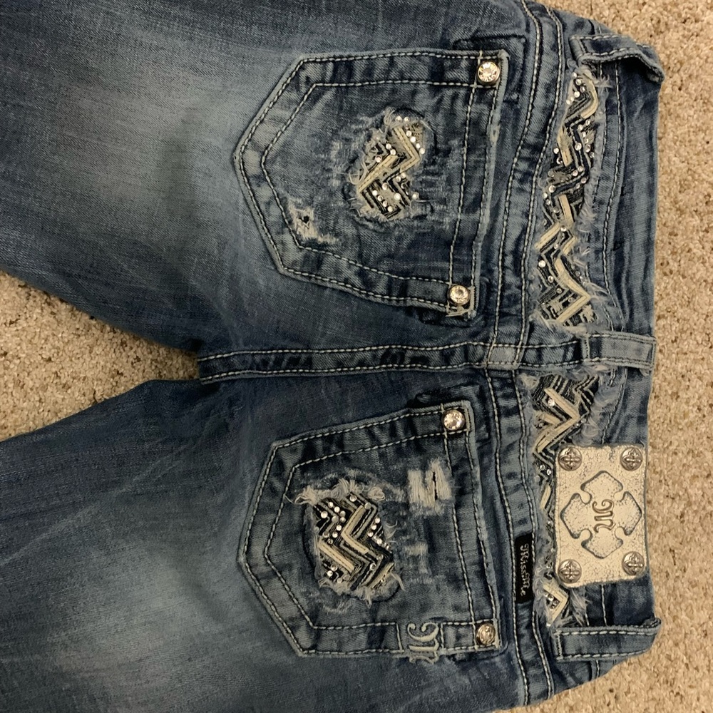 Miss me skinny jeans, size 26